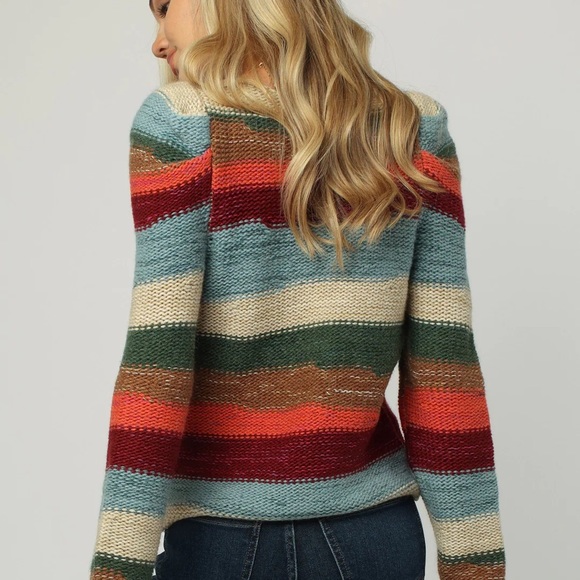 Dear John Denim-Leah Long Sleeve Sweater Fruit Stripe-NWT!! - Picture 3 of 15